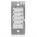Leviton Apagador de Tiempo LTB30-1LZ, 3 Vías, 20A, Blanco