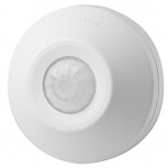 Leviton Sensor de Movimiento PIR de Montaje en Techo ODC0S-I1W, Alámbrico, hasta 762 Metros, Blanco