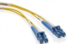 Leviton Cable Fibra Óptica Monomodo OS2 LC Macho - LC Macho, Núcleo 9µm, Cubierta 125µm, 3 Metros, Azul