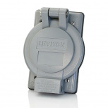 Leviton Tapa de Protección para Enchufes Exteriores WP1-G, Gris