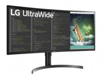 Monitor Gamer Curvo LG 35BN75C-B LCD 35", Ultra Wide, FreeSync, 100Hz, HDMI, Negro - Imagen del combo