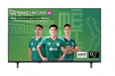 LG Smart TV LED NU80 50", 4K Ultra HD, Negro