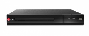 LG DVD Player DP132, Externo, USB 2.0, Negro