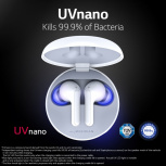 LG Audífonos Intrauriculares con Micrófono TONE Free FN6, Inalámbrico, Bluetooth 5.0, USB-C, Blanco - Imagen adicional 7