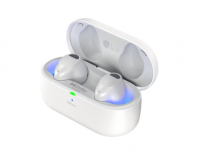 LG Audífonos Intrauriculares con Micrófono Free T90S, Inalámbrico, Bluetooth, Cancelación de Ruido, Blanco - Imagen adicional 1