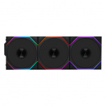 Ventilador Lian Li UNI FAN TL 120 Wireless, 3x 120mm, 2600RPM, RGB, Negro