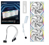 Ventilador Lian Li Uni Fan SL Wireless 120, 3x 120mm, 2000RPM, ARGB, Blanco - Imagen adicional 1