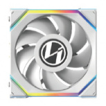 Ventilador Lian Li Uni Fan SL Wireless LCD 120, 120mm, 1900RPM, ARGB, Blanco
