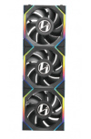 Ventilador Lian Li Unifan Sl White Wireless LCD 120, 3x 120mm, 1900RPM, ARGB, Negro