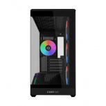 Gabinete Lian Li Vector 100R Mini, Mini-Tower, Micro-ATX/Mini-ITX, USB 3.0, sin Fuente, 4 Ventiladores Instalados, Negro