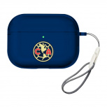 Lifetek Club América, Funda para AirPods 2da Gen, Amarillo/Azul