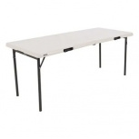Lifetime Mesa Plegable 80898U, 76.2cm x 182.9cm, Blanco
