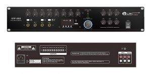 Lim Audio Amplificador de Audio STP-660, Alámbrico, 6 Canales, RCA, 70 - 100V