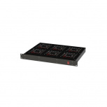 LinkedPRO Ventilador para Rack 19'' con 6 Abanicos, Negro