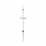 LinkedPRO Punta Pararrayos LP-DIPOLO-INOX, Acero Inoxidable