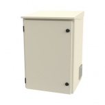 LinkedPro Gabinete de Metal para Exteriores, 60.7 x 92.1cm, 16U, Crema