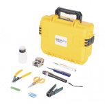 LinkedPro Kit para Terminación de Conectores Mecánicos de Fibra Óptica, Amarillo
