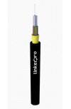 LinkedPRO Cable Fibra Óptica de 12 Hilos Multimodo OM3, Negro - Precio por Metro