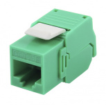 LinkedPRO Jack de Red Modular Cat5e, RJ-45, Verde