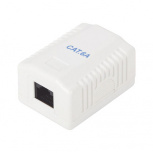 LinkedPRO Caja de Pared, Cat6A, 1 Puerto, Blanco