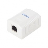 LinkedPRO Caja para Pared LP-WP-40-C6A, 1 Puerto, Blanco - incluye Jack Cat6a