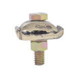 LinkedPRO Conector para 2 Cables 4 a 2/0, Bronce