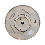 LinkedPRO Bobina de Cable Fibra Óptica Aérea, Mini ADSS, Monomodo, 8 Hilos, 4000 Metros, Negro