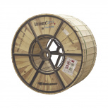 LinkedPRO Bobina de Cable Fibra Óptica Aérea, ADSS, Monomodo, 48 Hilos, 4000 Metros