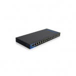Switch Linksys Gigabit Ethernet LGS116, 16 Puertos 10/100/1000Mbps, 8000 Entradas - No Administrable