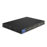 Switch Linksys Gigabit Ethernet LGS352MPC, 48 Puertos PoE+ 10/100/1000Mbps + 4 Puertos 10G SFP+, 176 Gbit/s, 32.000 Entradas - Administrable