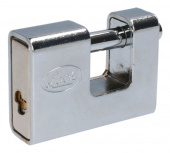 Lock Candado de Cortina L22C80Qcbb de Acero, 80mm, 1 Pieza