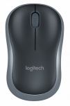 Mouse Logitech Óptico M185, Inalámbrico, USB, 1000DPI, Negro