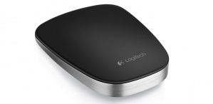 Mouse Logitech Touch T630, Bluetooth, USB, Negro/Plata