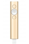 Logitech Presentador Inalámbrico Spotlight, USB, Dorado