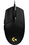Mouse Gamer Ergonómico Logitech G203 LightSync, Alámbrico, Óptico, 8.000DPI, USB-A, Negro - Imagen adicional 1