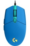 Mouse Gamer Logitech Óptico G203 LightSync, Alámbrico, USB, 8000DPI, Azul - Imagen adicional 1