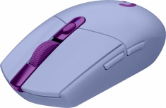 Mouse Gamer Logitech Óptico G305, Inalámbrico, USB, 12.000DPI, Lila - Imagen adicional 2