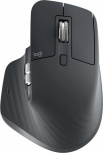 ﻿Mouse Ergonómico Logitech Óptico MX Master 3 para Empresa, RF Inalámbrico, Bluetooth, 4000DPI, Grafito