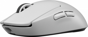 Mouse Gamer Logitech Óptico Pro X Superlight 2, Inalámbrico, Lightspeed, USB C, 32.000DPI, Blanco