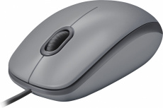 Mouse Logitech Óptico M110 Silent, Alámbrico, USB A, 1000DPI, Gris - Imagen adicional 2