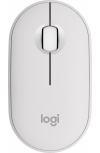 Mouse Logitech Óptico Pebble 2 M350s, Inalámbrico, Bluetooth, 4000DPI, Blanco