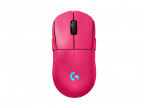 Mouse Gamer Logitech PRO 2 LIGHTSPEED, Inalámbrico, Óptico, 44.000DPI, RF Wireless/USB-C, Rosa