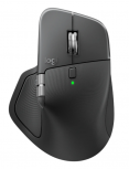 Mouse Ergonómico Logitech MX Master 4, Inalámbrico, BlueEye, 8.000DPI, Bluetooth, Negro