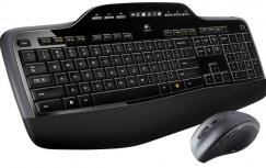 Kit de Teclado y Mouse Logitech MK710, Inalámbrico, USB, Negro (Inglés)