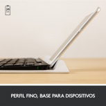Teclado Logitech K780, Inalámbrico, Bluetooth, Negro (Español) image
