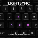 Logitech Teclado Gamer G Pro RGB, Mecánico, Switch GX Blue, Alámbrico, Negro (Inglés) - Imagen adicional 5