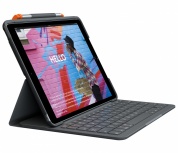 Logitech Funda con Teclado para para iPad (7.ª y 8.ª generación), Grafito