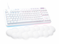 Teclado Gamer Logitech G713 LED RGB TKL, Teclado Mecánico, Logitech GX Red, Alámbrico, USB, Blanco, Inglés
