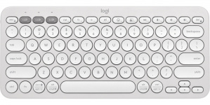 Teclado Logitech K380, Inalámbrico, Bluetooth, Blanco (Español)