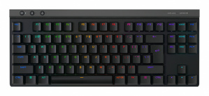 Teclado Gamer Logitech G515 LIGHTSPEED TKL LED RGB TKL, Teclado Mecánico, Logitech GL Tactile, Inalámbrico, RF Inalámbrico/Bluetooth, Negro, Inglés